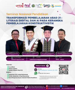Seminar Nasional Pendidikan Transformasi Pembelajaran Abad 21: Literasi Digital dan AI pada Kerangka Pembelajaran Konstruktivistik